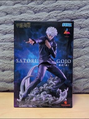 Satoru Gojo Figure - Black Outfit Collectible by SEGA